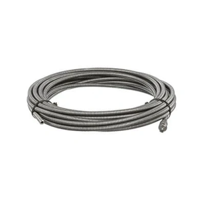 Abbildung von RIDGID 62260 Modell C 6 Spirale 3/8 Zoll (10mm) x 35 ft (10, 7 m) mit Außenkupplung für K 39, 40, 45, 50 Adapter