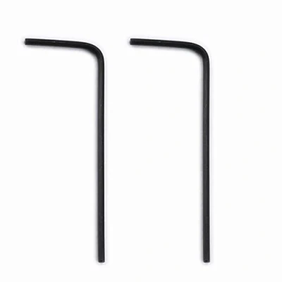 Abbildung von Musiclily Basic 1/20&quot; Stahl Gitarren Innensechskantschlüssel für American Standard Strat Tele Style E Sattelhöhenschrauben, Schwarz (2er Set)