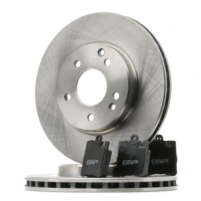 Abbildung von RIDEX 3405B1512 Bremsscheiben und beläge MERCEDES BENZ: C Klasse T modell, Limousine, Sportcoupe