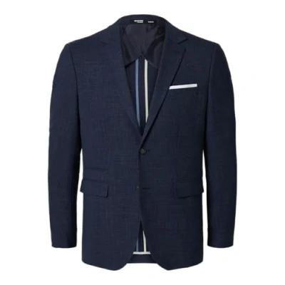 Abbildung von Selected Homme MIX Sakko, Herren, Größe: 42, Dark navy