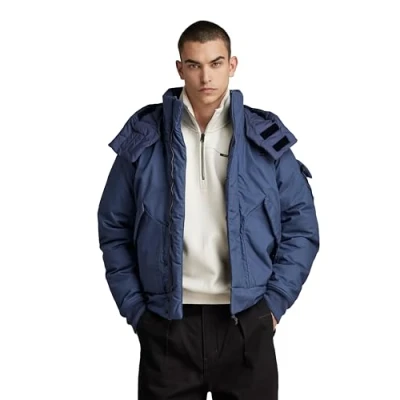 Abbildung von G STAR RAW Herren Flight bomber puffer, Blau (rank blue D23644 D389 868), M