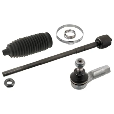 Abbildung von FEBI BILSTEIN 39296 Spurstange Vorderachse links, rechts mit Muttern Schellen, Lenkmanschetten