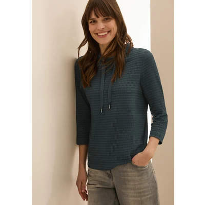 Abbildung von Cecil Tunikashirt MIT Print Tshirt print, Damen, Größe: Small, Grün