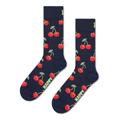 Abbildung von Happy Socks Cherry SOCK Unisex Socken, Größe: 36 40, Blue