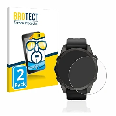 Abbildung von BROTECT (2 Stück Schutzfolie für Garmin Epix Pro (Gen 2) (42 mm) Displayschutz Folie Ultra Klar
