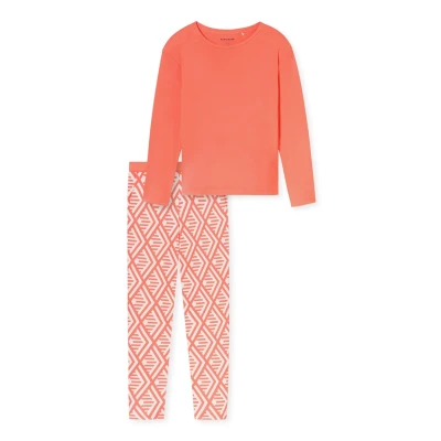 Abbildung von Schiesser Modern SET Nachtwäsche Set, Damen, Größe: XL, Pfirsich