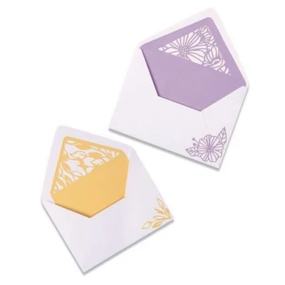 Abbildung von Sizzix Thinlits Die Set Delicate Envelope Liners 6PK 665176 Olivia Rose (04 21)