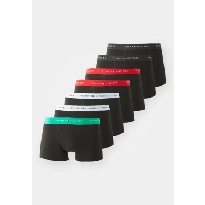 Abbildung von Tommy Hilfiger Signature Trunk 7 PACK Panties, Herren, Größe: Small, Blue/black