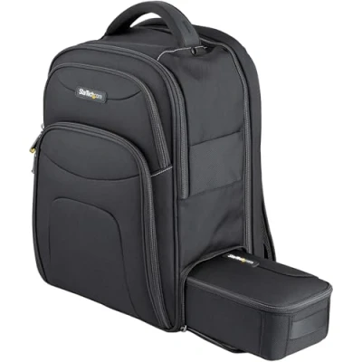 Abbildung von StarTech.com 17.3 Laptop Rucksack mit abnehmbarer Zubehörtasche Ergonomischer IT für Techniker/Profi Robuster Notebook/Laptop Gepolsterter Business Rucksack, 43,9 cm (17.3 Zoll), 1,5 kg
