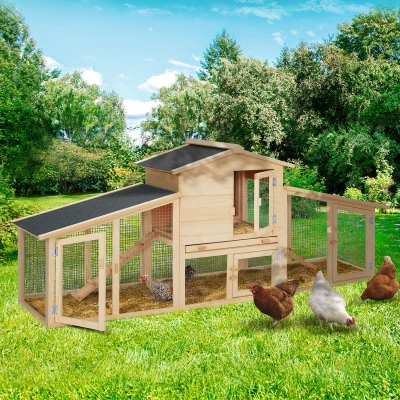 Abbildung von probache Hühnerstall VIP Kleintierstall, 2 XXL aus Holz
