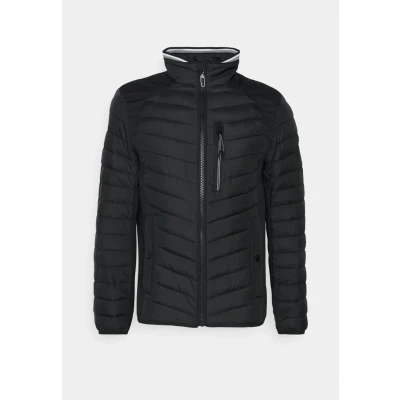 Abbildung von TOM Tailor Hybrid Übergangsjacke, Herren, Größe: XXL, Black