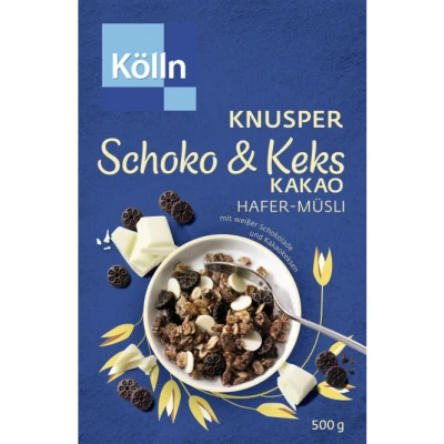 Abbildung von Kölln Müsli Knusper Schoko &amp; Keks Kakao