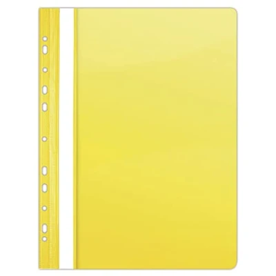 Abbildung von Berichtsmappe A4 PVC Gelb 150/160 Mikron 10 Stk.