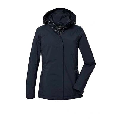 Abbildung von killtec Damen Funktionsjacke/Outdoorjacke mit abzippbarer Kapuze KOS 42 WMN JCKT, dunkelnavy, 44, 41282 000