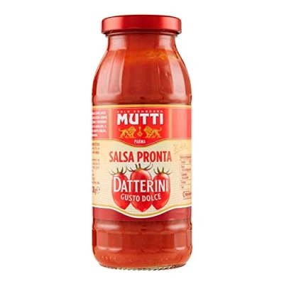 Abbildung von 12x Mutti Salsa Pronta Pomodoro Datterini Tomatensauce 100% Italienisch 300g