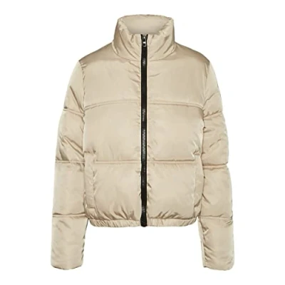 Abbildung von Noisy May Nmanni Jacket Winterjacke, Damen, Größe: Medium, Irish cream