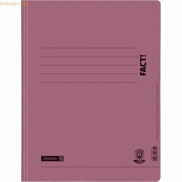 Abbildung von 25 x Brunnen Schnellhefter Fact! A4 Recycling pink