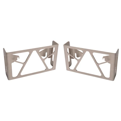 Abbildung von 2er Set Aspock Multipoint 5 Schutzgitter mit freiem Dreieck 245x140x65 mm Material Edelstahl Aanhangwagendirect Anhängershop