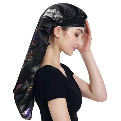 Abbildung von Alnorm Satin Braid Bonnet Wrap Schal für Haare