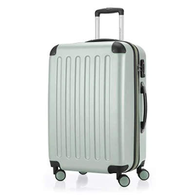 Abbildung von HAUPTSTADTKOFFER SPREE Hartschalen Koffer Trolley Rollkoffer Reisekoffer, 4 Doppel Rollen, 65 cm, 74 L, Ausziehgriff , Mint