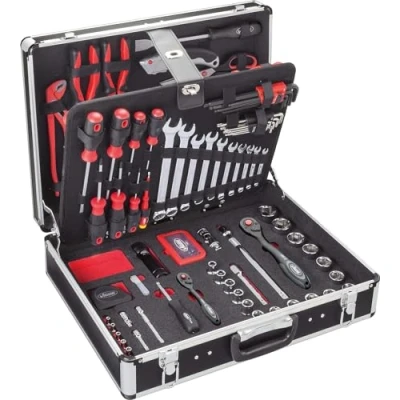 Abbildung von VIGOR V2542 Werkzeugset Sechskant TORX Steckschlüssel Einsatz 6,3 (1/4&quot;), 12,5 (1/2&quot;)mm (Zoll)