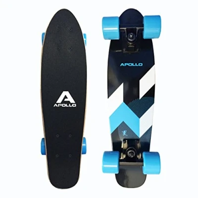 Abbildung von Apollo Miniskateboard Fancyboard Classic Blue 22&quot;, kompakt mit hochwertiger Verarbeitung