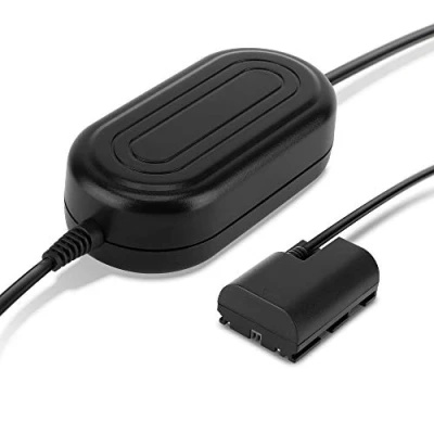 Abbildung von subtel® Netzteil ACK E6 für Canon EOS 5D Mark II III IV 5DS R 60D 6D 70D 7D Kamera Camcorder 3,75m + Akku Dummy DC Kuppler Netzadapter Stromkabel Gleichstromkuppler Koppler