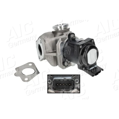Abbildung von AIC 70380 AGR Ventil elektrisch Magnetventil mit Dichtungen FORD: Focus 2 Kombi, FIESTA 6, C Max, PEUGEOT: 307 Schrägheck, 407 Limousine, SW
