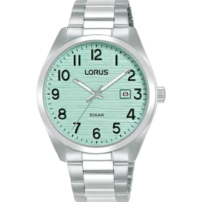 Abbildung von Lorus Herren Analog Quarz Uhr mit Edelstahl Armband RH909RX9