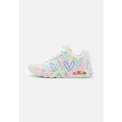 Abbildung von Skechers UNO Sneaker low white/multicoloured, Damen, Größe: 38, White/multi coloured Schuhe