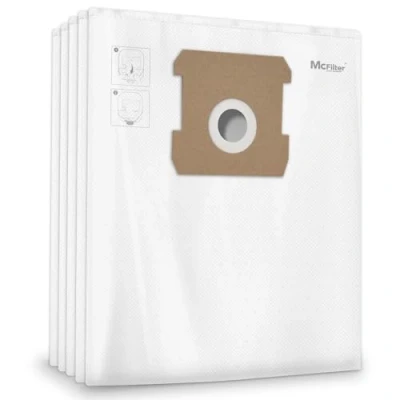 Abbildung von McFilter Staubsaugerbeutel (10 Stück) geeignet für Einhell, passend ALLE Einhell 10 Liter Nass Trockensauger, St., Beutel Typ DSM 43