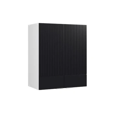 Abbildung von Vicco Hängeschrank Fame Line, Schwarz gestreift, 60 cm