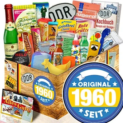 Abbildung von Original 1960 / 24x DDR Waren 60. Geburtstag Geschenk