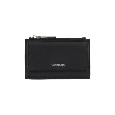 Abbildung von Calvin Klein MUST ZIP FLAP Geldbörse, Damen, Größe: One Size, Ck black
