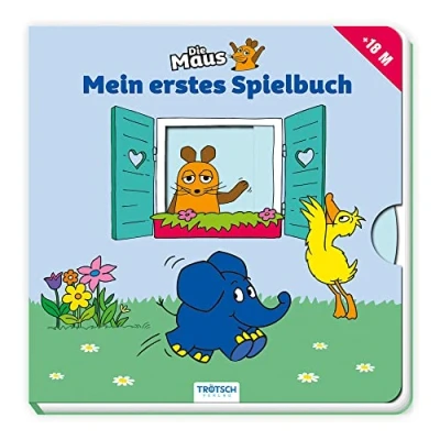 Abbildung von Trötsch Die Maus Pappenbuch Mein erstes Spielbuch: Entdeckerbuch Beschäftigungsbuch Spielbuch