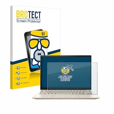 Abbildung von BROTECT Entspiegelungs Schutzglas für ASUS ZenBook 14X OLED UX3404 Schutz Folie Panzerfolie Glas Matt [Extrem Kratzfest 9H, Anti Reflex]