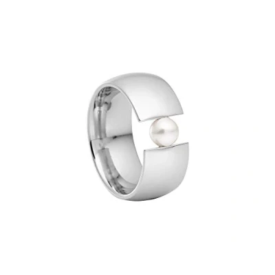 Abbildung von Heideman Fingerring Globus Xl Poliert (Ring, 1 tlg., inkl. Geschenkverpackung), Damenring mit Perle