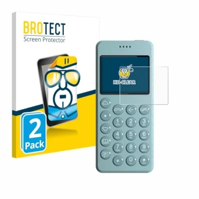 Abbildung von BROTECT (2 Stück Schutzfolie für Punkt MP02 Displayschutz Folie Ultra Klar