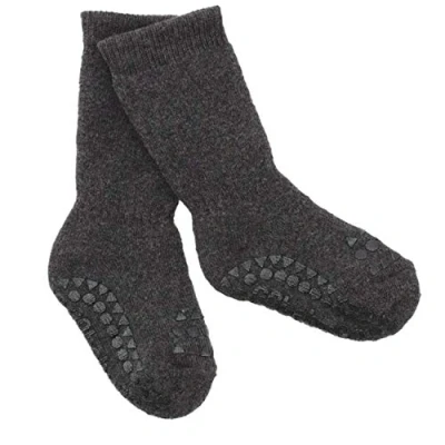Abbildung von GoBabyGo Unisex Baby 5712736002221 rutschfeste Socken, Dunkelgrau gemischt, 3 4 Jahre