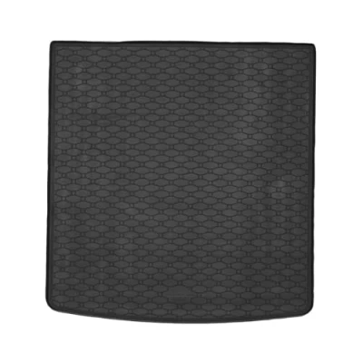 Abbildung von Gummi Kofferraummatte passend für Skoda Kodiaq II ab 12/2023 (5 Sitzer) mit variablem/hohem Boden AZUGA AZ31100233 Kofferraumwanne