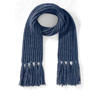 Abbildung von Sheego Schal, Damen, Größe: One Size, Marine