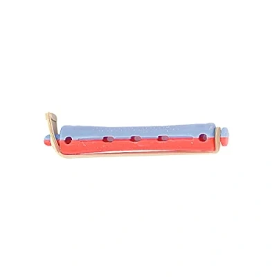 Abbildung von Sinelco Permanent Lockenwickler Kurz 12st Blau Rot 10mm
