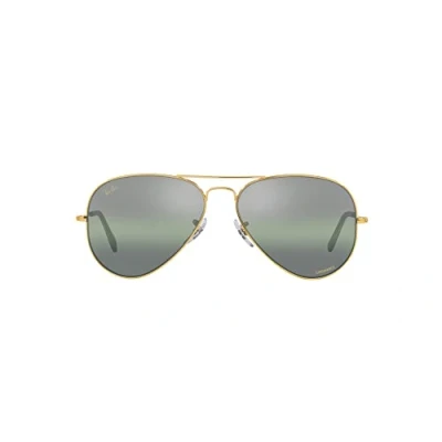 Abbildung von Ray Ban Aviator Sonnenbrille RB3025 9196G4 Polarisiert 58/14/135