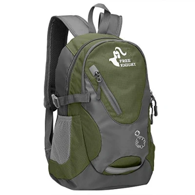 Abbildung von free knight Kleiner Tagesrucksack 20L Radfahren Wanderrucksack Wasserdichter Reiserucksack Leichtgewicht (Armee grün)