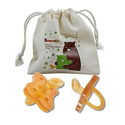 Abbildung von SWEETIE Kieferorthopädischer Schnuller, Gummi, Sternform, 1 Stück (06 klein)
