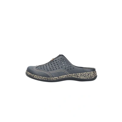 Abbildung von Rieker Damen 46395 Clogs, Blau, 42 EU