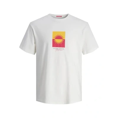 Abbildung von Jack &amp; Jones Jungen Jormarbella Branding Tee Ss Crew N Jnr T Shirt, Bright White, 128