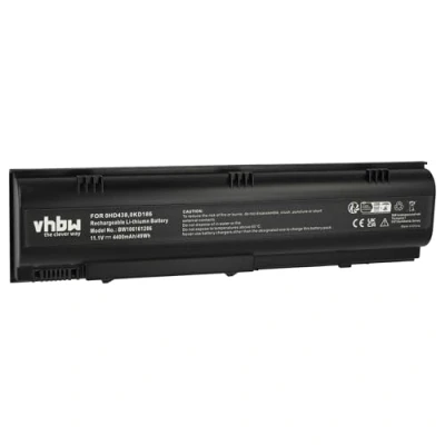 Abbildung von vhbw Akku kompatibel mit Dell Inspiron 1300, B120, B130 Notebook (4400mAh, 11,1V, Li Ion)