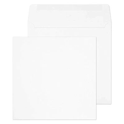 Abbildung von Blake Purely Everyday 0170SQ Quadratsicher Briefumschläge Naßklebung Weiß 170 x mm 100g/m² 500 Stück
