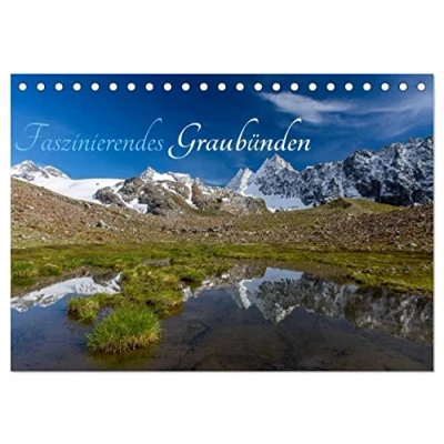 Abbildung von Faszinierendes Graubünden (Tischkalender 2025 DIN A5 quer), CALVENDO Monatskalender